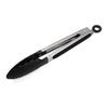 Non Stick Appliances BBQ Tools Salad Food Clip Stainless Steel Head Silicone Handle Barbecue Tongs