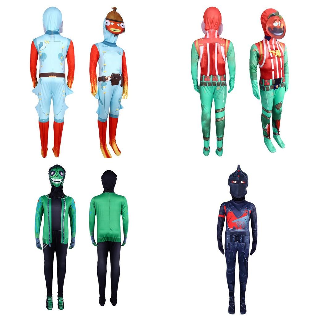 Cosplay Silk Tomatohead Jumpsuit Girls Role Playing Gaming Costumes