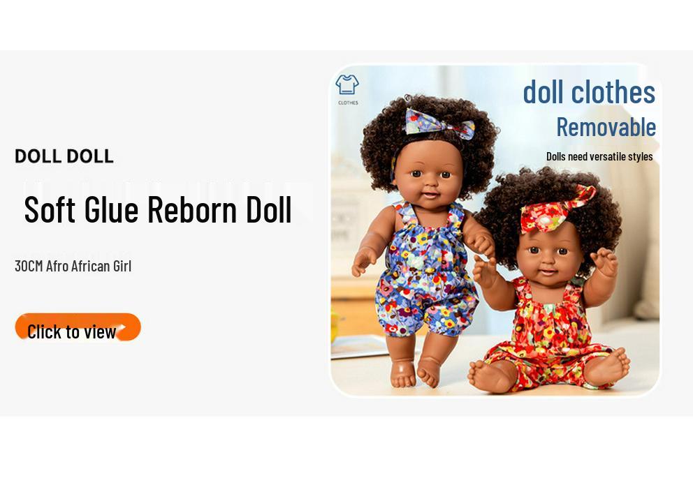 Sound-Activated Silicone Reborn Baby Doll - Soft, Smart Early Education Toy for Girls