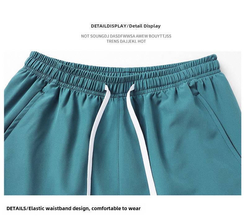 Men's Summer Running Shorts - Split Track & Field Fitness Outerwear