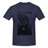 Vintage Kraken Attacking Ship Illustration Casual Tshirtniche Design Travel Musthave Cotton Tee