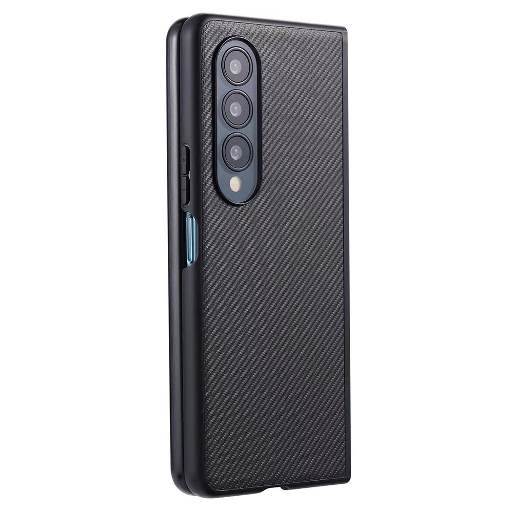 VILI TC Series for Samsung Galaxy Z Fold4 5G Phone Case Kevlar Fiber Leather Coated PC+TPU Cover