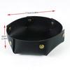 1pc 25.5cm/10.04in Leather Cosmetic Key Wholesale Jewelry Storage Box for Home Living Room Portable Luxury Storage Decoration