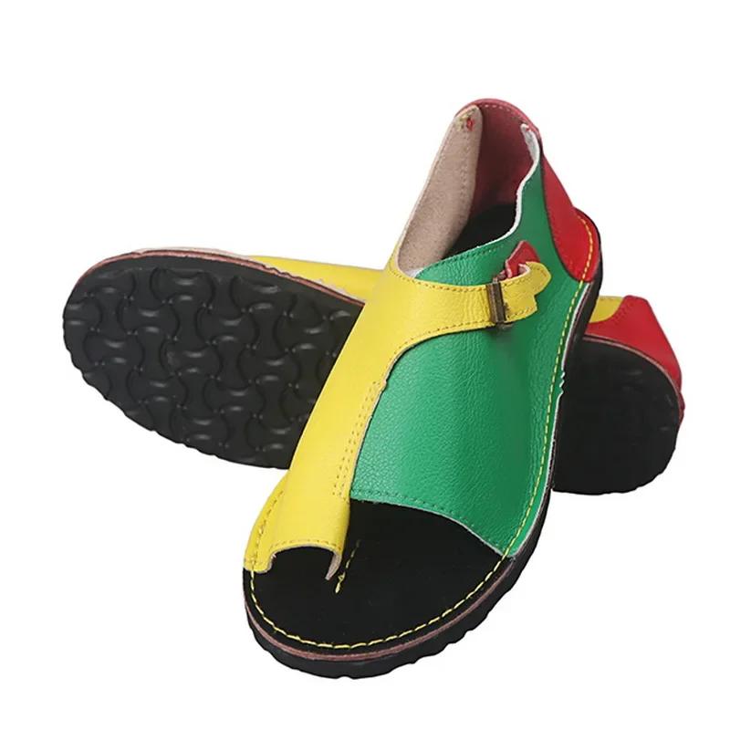 Sandálias Rasteirinhas de Fivela com Bico Aberto para Mulheres Sapatos Casuais Verão Casual Salto Coberto Sapato de Praia Sandálias Rasteiras Tamanho Grande 43