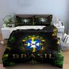 "Brazil CBF Bedding Set" Bedding Duvet Cover Set Duvet Cover Pillowcases (1 * Duvet Cover 2 * Pillowcases, without duvet insert)