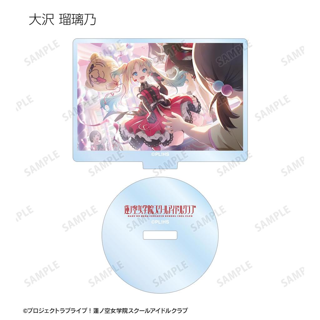 Love Hasunozora Academy School Idol Club Trading Acrylic Stand BOX Live! Girls' ver.B 9-piece