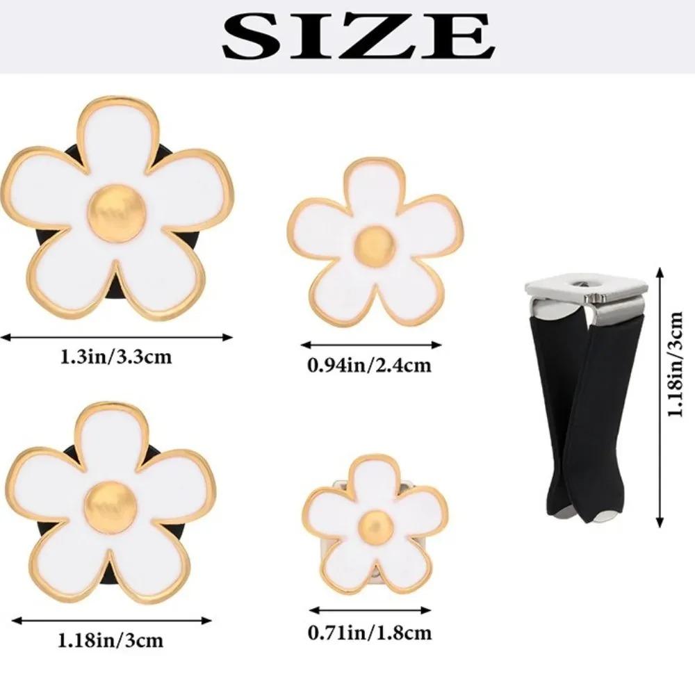 Car Air Outlet Perfume Clip Lovely Flowers Fragrance Clip Car Mini Decoration Perfume Clip Adjustable Aromatherapy Freshener