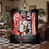 Manta de Franela con Estampado de Harry Kane Suave Cálida Manta para Sofá Cama para Hogar Oficina Dormitorio