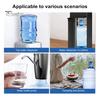 1/2/3/4Pcs 5 Gallon Water Jug Cap Silicone Bucket Lid Leak Proof Reusable Sealed Lid No Spill Replacement Cap for 55mm Bottled Water Dispenser