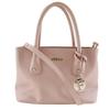 2WAYShoulder Handbag Pink Leather Women Used