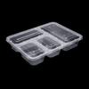 Disposable 4-Compartment Meal Prep Containers