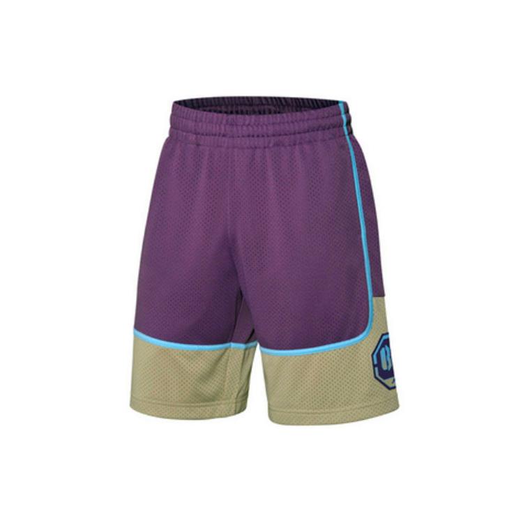 Li Ning x XLARGE Basketball Shorts Men s Jams Purple AAPP441-1 L