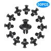 Car Buckle 8mm Hole Plastic Rivets Fixed Buckle Fastener Expansion Screw Auto Vehicle Door Trim Panel Retainer Fastener Clips
