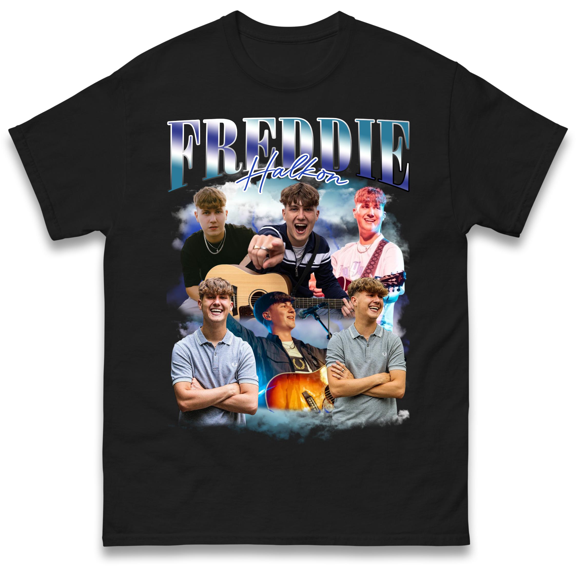 Freddie Halkon bootleg T Shirt Tshirt Mens Womens Unisex Tops Tees 3XL