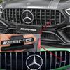 Car Chrome Front Hood Grille Emblem for Mercedes Benz AMG LOGO X253 X247 W205 W206 W212 W213 W177 W167 GT C63 Badge Auto Trinket