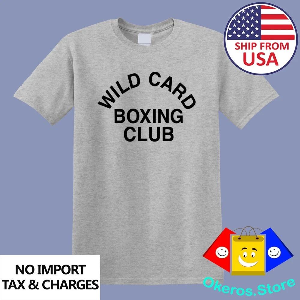 Тренажерный зал Wild Card Boxing Club Мужской Серый Размер от S до 5XL L
