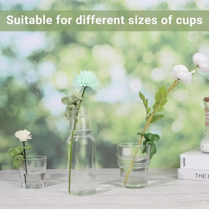 Creative Plant Propagation Buddy - 3D Elephant Plastic Holder for Plant Cuttings
