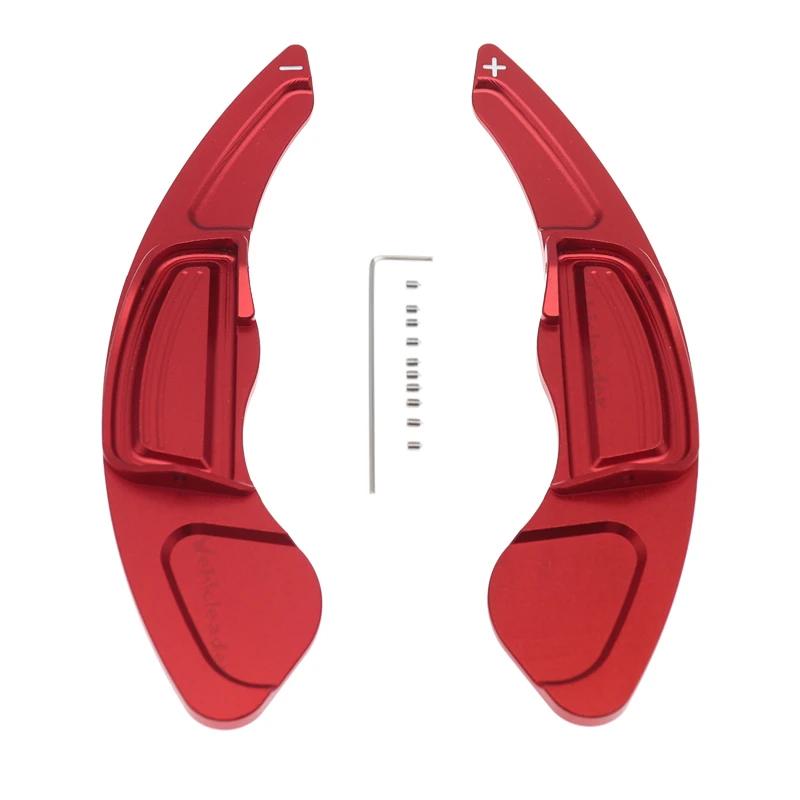 2X Car Steering Wheel Paddle Shift Extend Extension Shifter Aluminum For Honda City 2008 Civic Fit CR-V