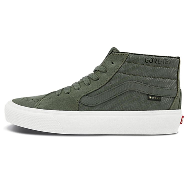 

Кроссовки унисекс Vans Sk8-Mid GTX Grape Leaf Green True-White VN0A4VJE24U
