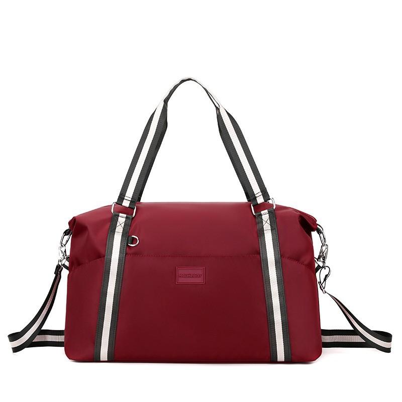

Bag Women s Large-capacity Fitness Travel 2024 New Fashionable One-shoulder Cross-body Simple Casual Tote one size вино красного