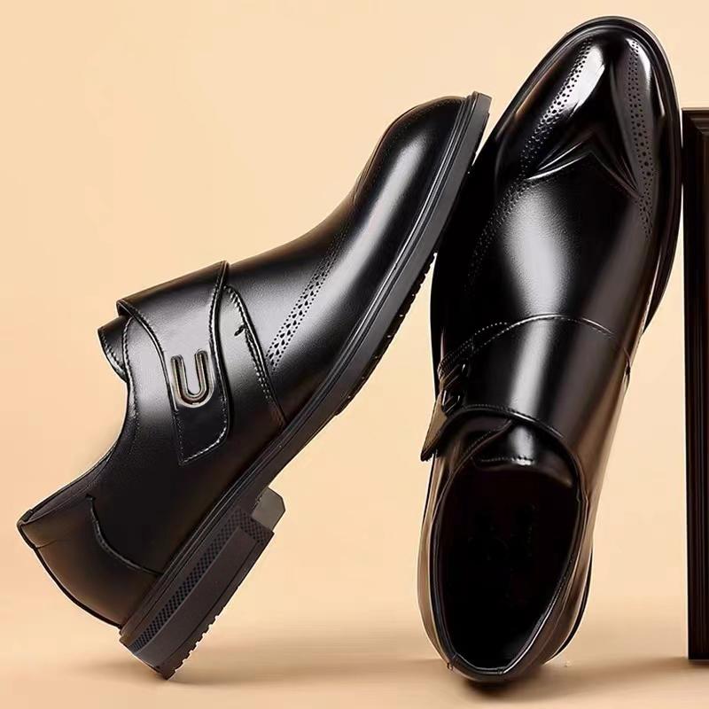Fashion All-match Flats Casual Luxury Brand Men Loafers Leather Men Dress Shoes Italian Moccasins Breathable Slip on Men Driving Shoes