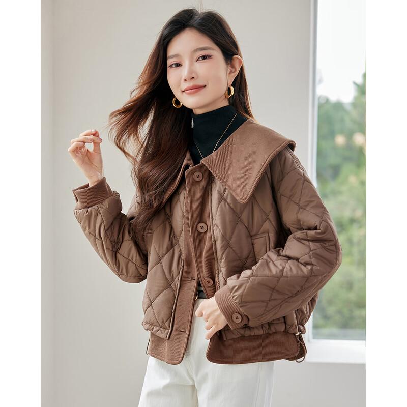 TERRE BLEUE Women's Quilted Puffer Jacket