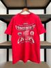 Women's Plus Size Cotton T-shirt Summer Casual Graphic Tee Short Sleeve Vintage 1995 Detroit Red Wings Western Conference Champs NHL T-shirt Sz L