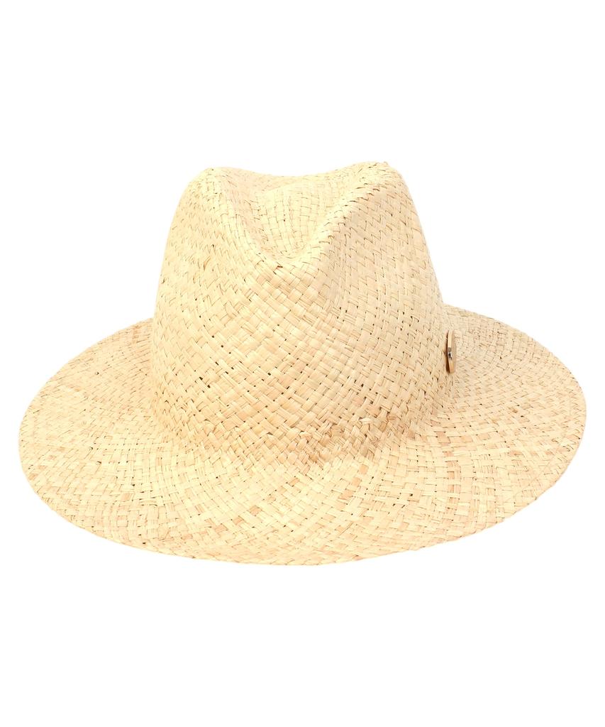 Yunibeosyeolkemiseuteuli Soft Raffia Fedora Summer Fedora