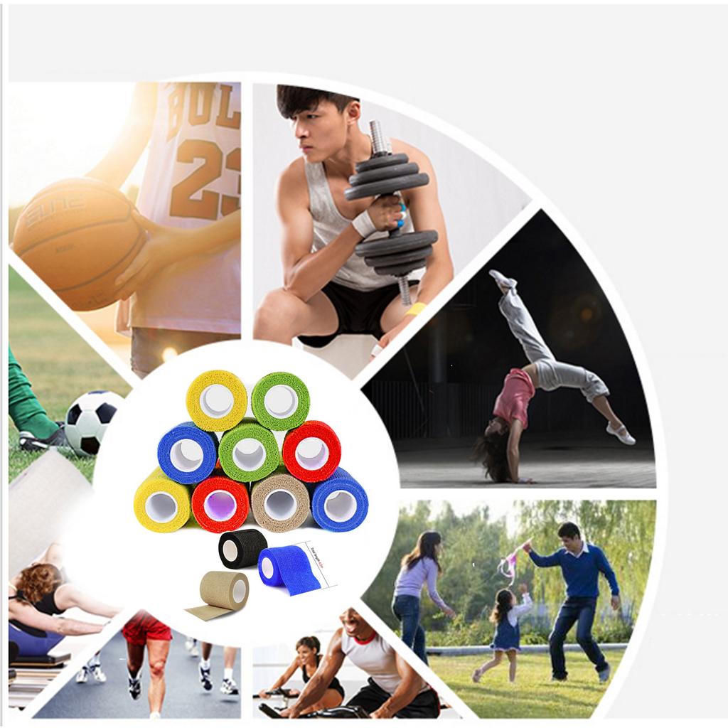 Self-Adhesive Tape Taping Elastic Bandage Elastic Bandage Stretchable Thick Type