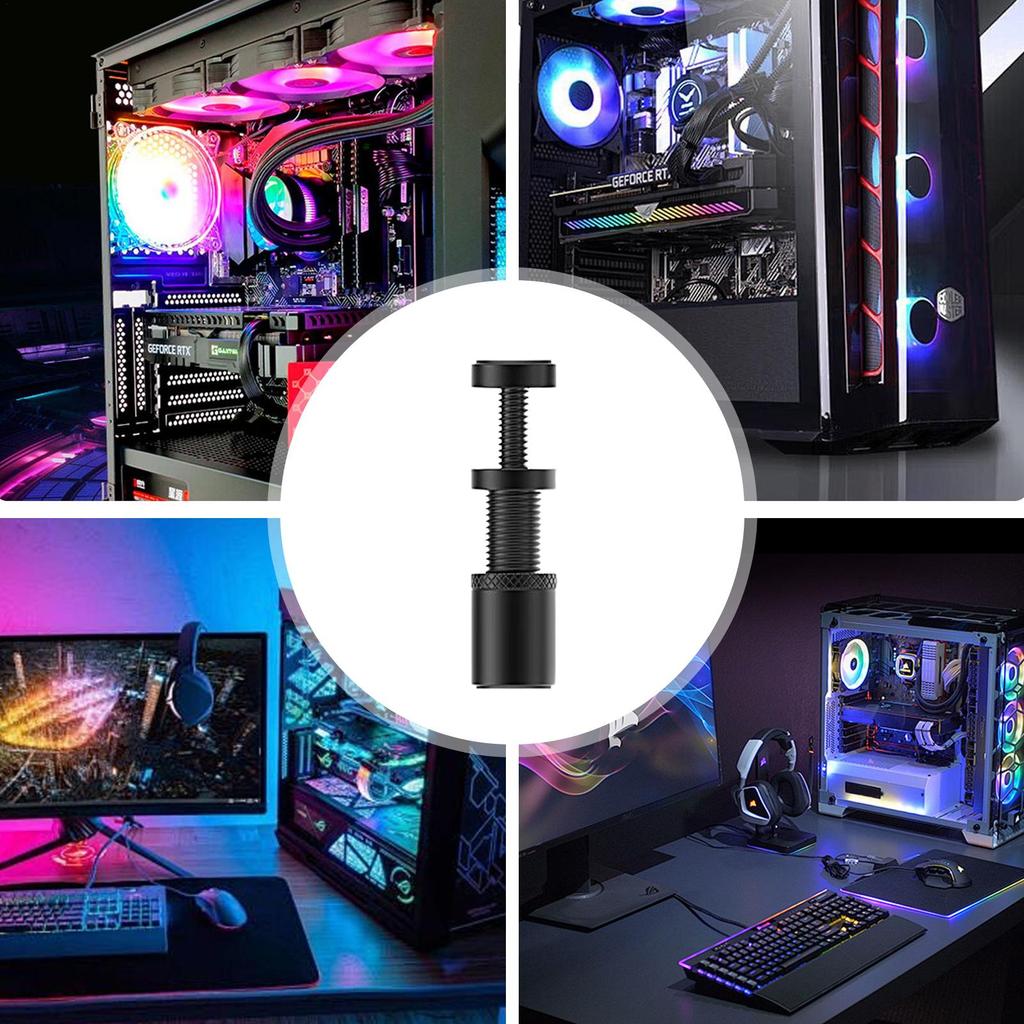 Graphics Card GPU Holder Vertical Rotating Stand Bracket Aluminum GPU Video Card Holder Support for Firm and Reliable Stand