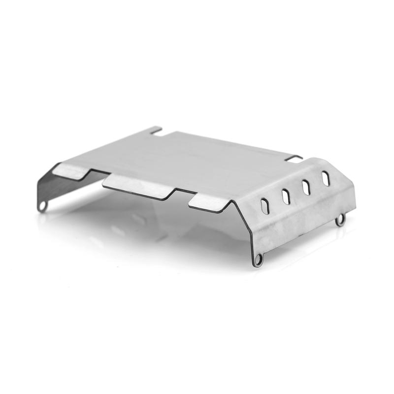 Steel Chassis Armor for FMS FCX10 K5 – 1/10 Scale Underbody Protection (Upgrade Parts)