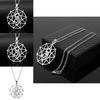 Slipknot Geometric Alloy Necklace With Pendant For Travel Gift