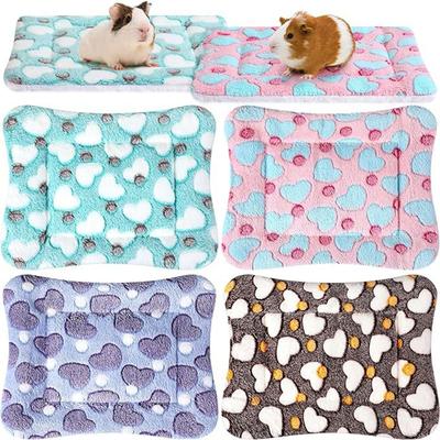 Smådjur Marsvin Hamster Säng Hus Vinter Varm Ekorre Igelkott kanin Chinchilla Sängmatta Hus Bo Hamster Tillbehör