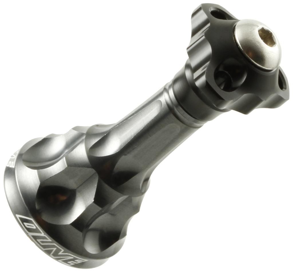 DLIVE Custom Reel Cap for iArm Plus Spinning Long Gunmetal Reels, Type, (DLF-HC002L-GU)