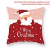 Christmas Cushion Cover  Decoration Home Santa  Decorations  Gift Navidad Happy New Year 2022