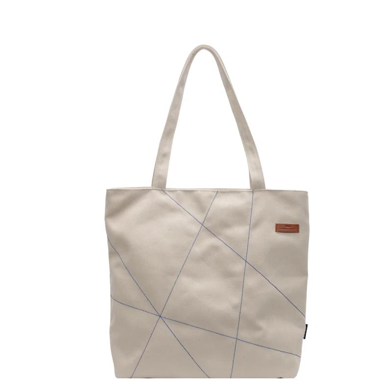 

Универсальная холщовая сумка-тоут для женщин, вместительная, высококачественная, прочная, устойчивая, уникальная сумка через плечо