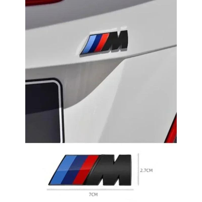 3D ABS M Logo Samochodu Odznaka Boczna Nadwozia Tylna Naklejka Dekoracyjna Na Bagażnik Modyfikacja Samochodu Akcesoria Do Wszystkich BMW M Power X1 X3 X5 X7 E71
