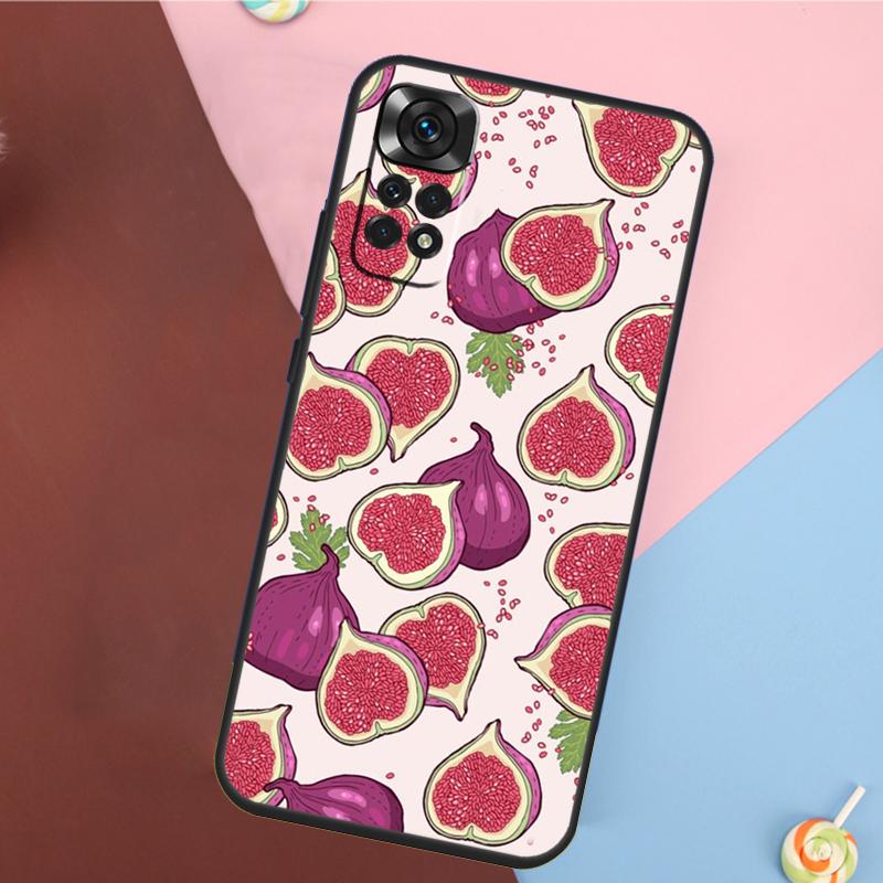 Avocado Pear Papaya Fruit Cover For Xiaomi Redmi Note 14 13 12 9 10 11 Pro 9S 10S 11S 12S Redmi 14C 10C 12C 13C Case