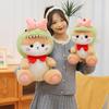 Cute Dinosaur Cat Plush Toys Bow Girl Children Birthday Holiday Gifts Dolls