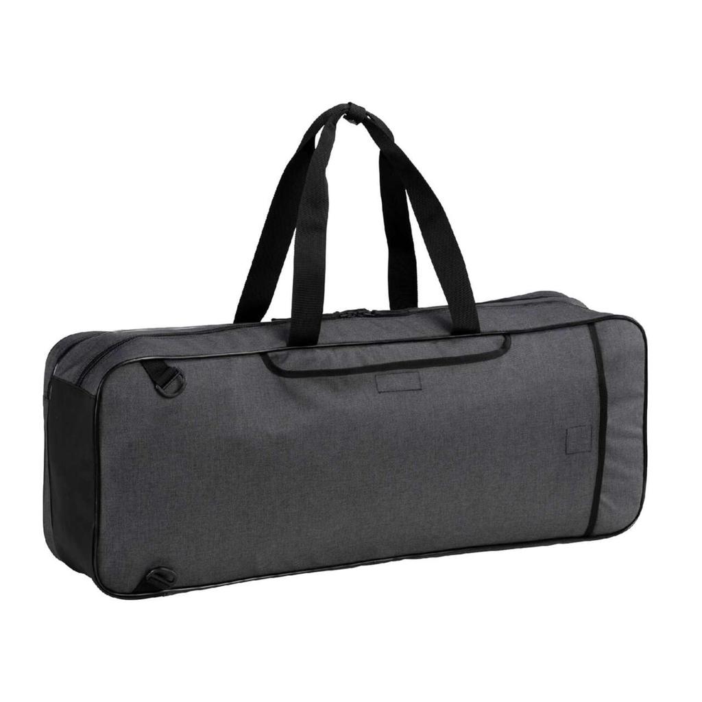 MIZUNO Badminton Racket Tournament Black Heather Bag, Case, 2-Way Bag, 73JDC001,