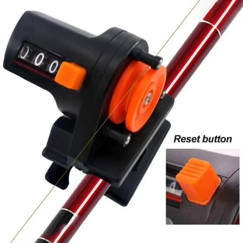 Universal Depth Measurement Tool 0-999M Fishing Tackle Length Gauge Counter  Fishing Equipment