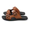 Heren Trendy Antislip Massage Sandalen - Ademende, Dubbel Gebruik Casual Zomerslippers.