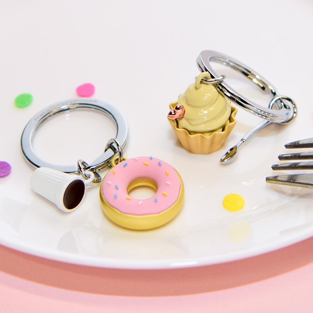 CHOCLI METALMORPHOSE COLLECTION Belgian Metal Keyring - Cupcake Spoon