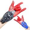 Hračka Spider-Man Launcher pro děti, Ruční vystřelovač pavučin s automaticky navíjecím lankem, Montovatelný na zápěstí s rukavicemi a přísavkami