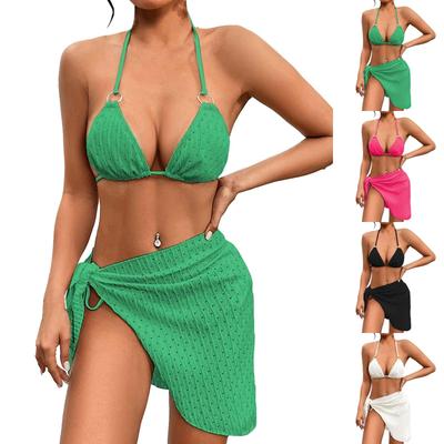 Women's Casual Three-Piece Split Swimsuit