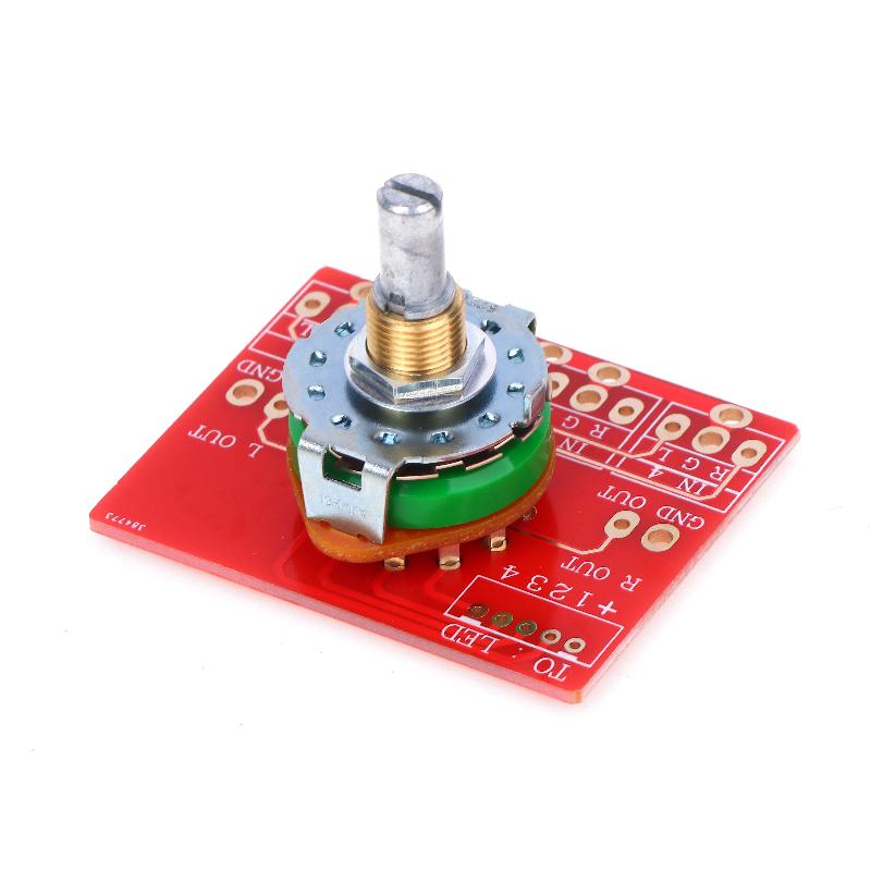 Rotary Switch 3 Pole 4 Position Signal Selection Power Amplifier Audio Signal Switch Accessories