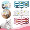 Pet Three-Tier Cat Suction Cup Window Sill Track Toy Ball Cat  Exercise Brain-Teasing Toy Wall-Mounted Self-Entertaining Toy