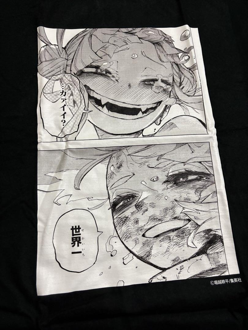 

[Б/У] Официальная футболка Моя Геройская Академия Очако Урарака против Химико Тога размер L