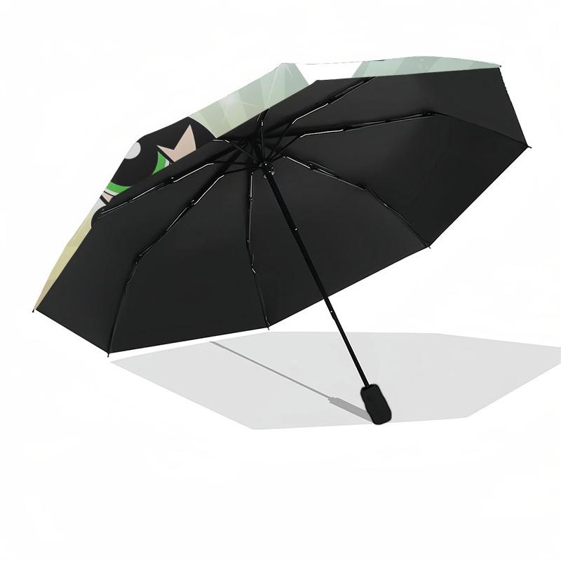 1pc Powerpuff Girls, Friendship Themed High-quality Umbrella,Automatic Opening and Closing Umbrella,Multi-functional Umbrella G0811205