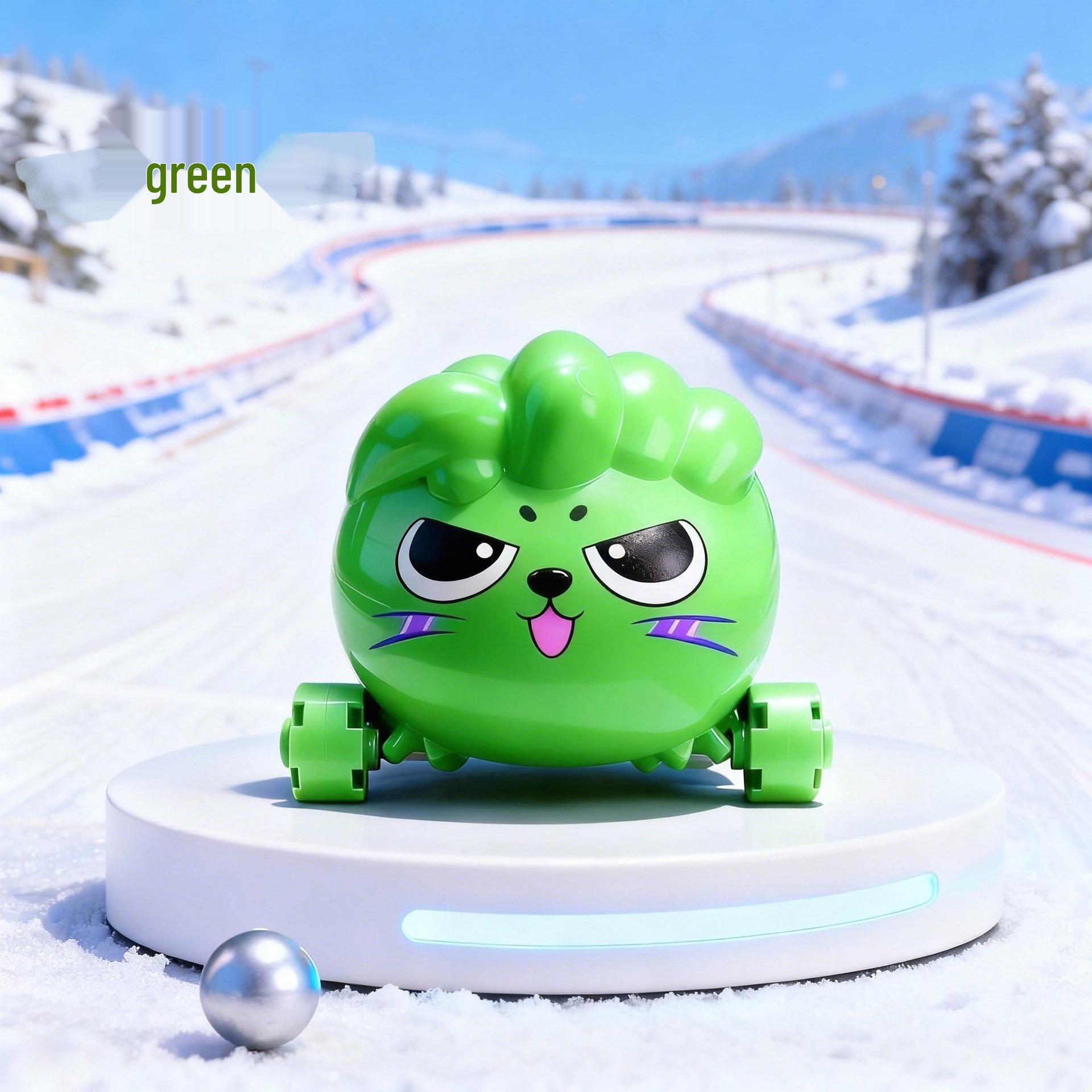 Инерционная машинка  Кот-кулак  - Веселая и милая игрушка-животное